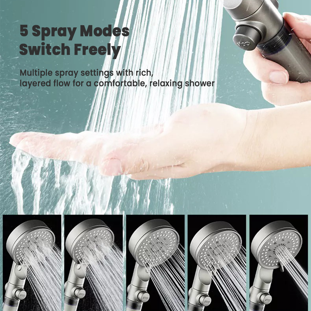 High-Pressure Handheld Shower Head