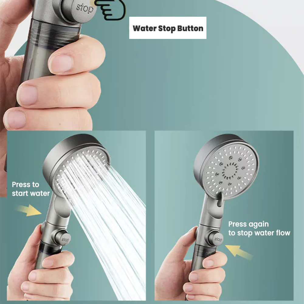 High-Pressure Handheld Shower Head