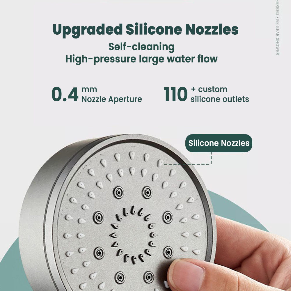 High-Pressure Handheld Shower Head