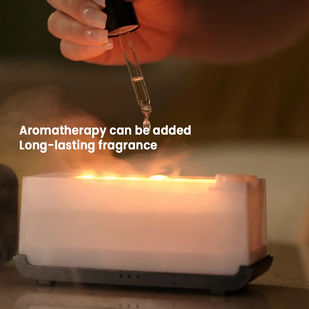 Mini Flame LED Humidifier & Diffuser