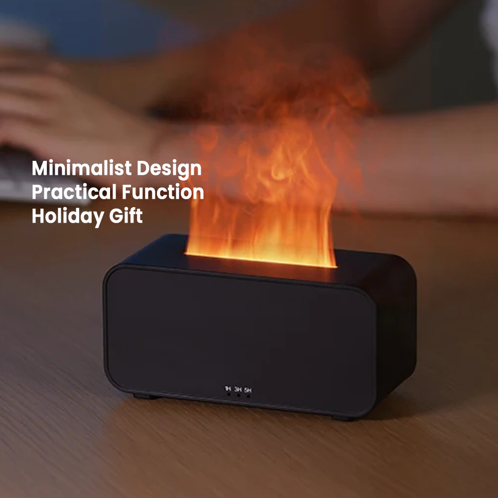 Mini Flame LED Humidifier & Diffuser